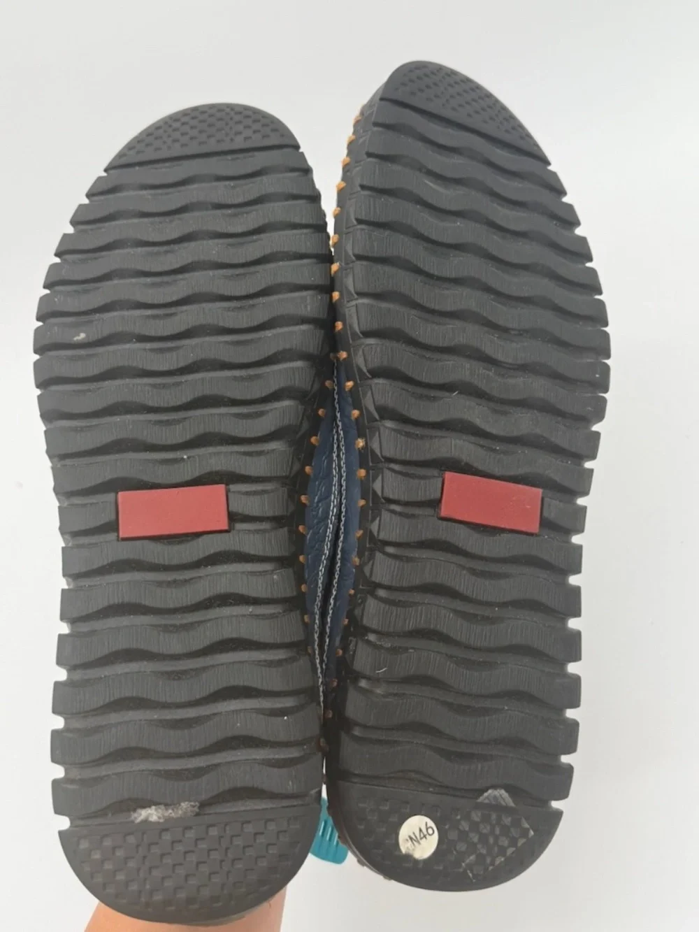 Clohoo Mens Mesh Slip On Loafers Blue Breathable Shoes Size 10 US 46 EU A9327